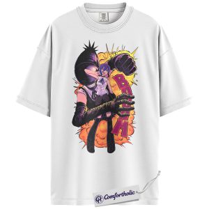 Alternative view of Reze Shirt, Bomb Devil Shirt, Chainsaw Man Shirt, Anime Graphic Tee, Comfort Colors Shirt