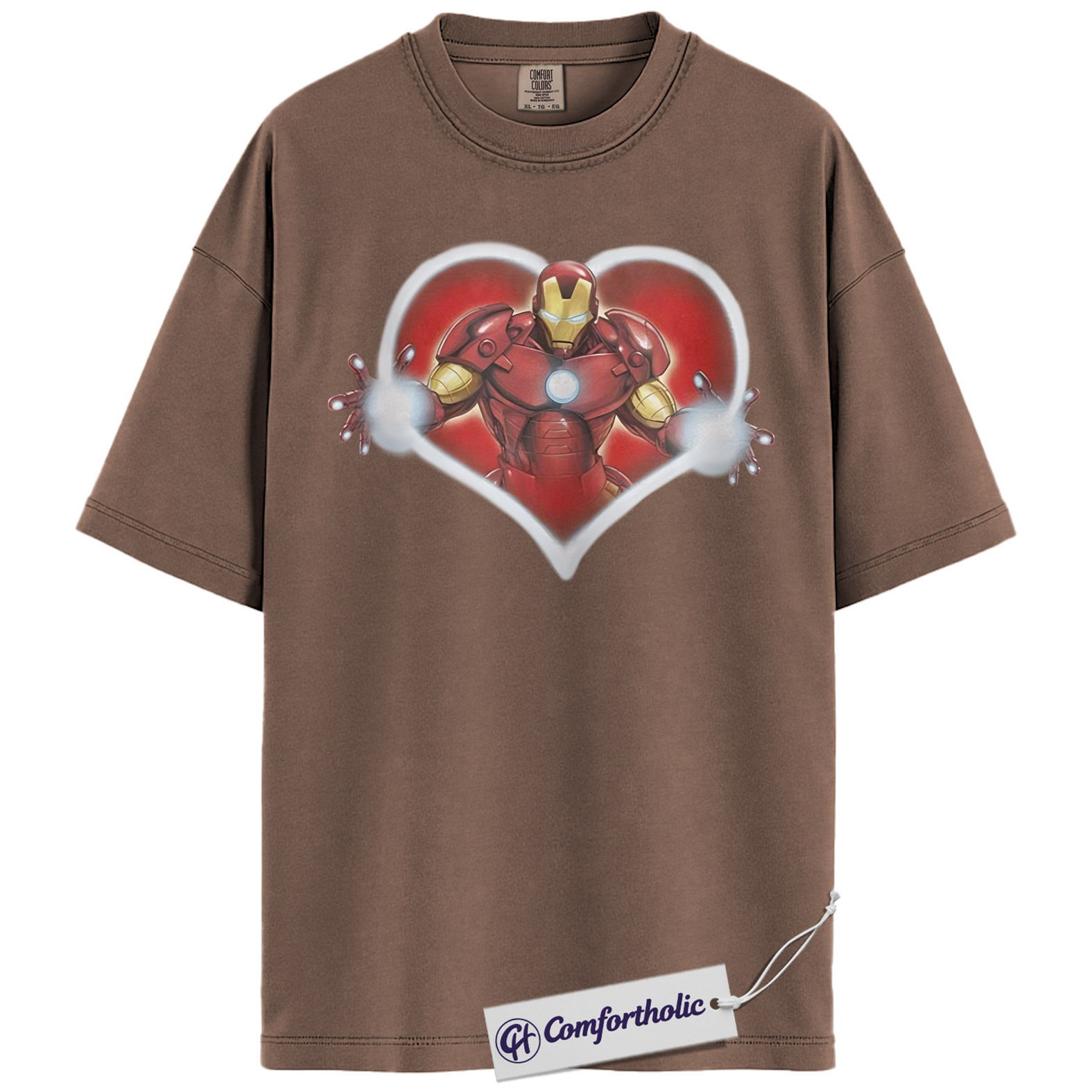 Iron Man Shirt, Valentine's Day Shirt, Marvel Comics Graphic Tee, Comfort Colors Shirt - Image 17