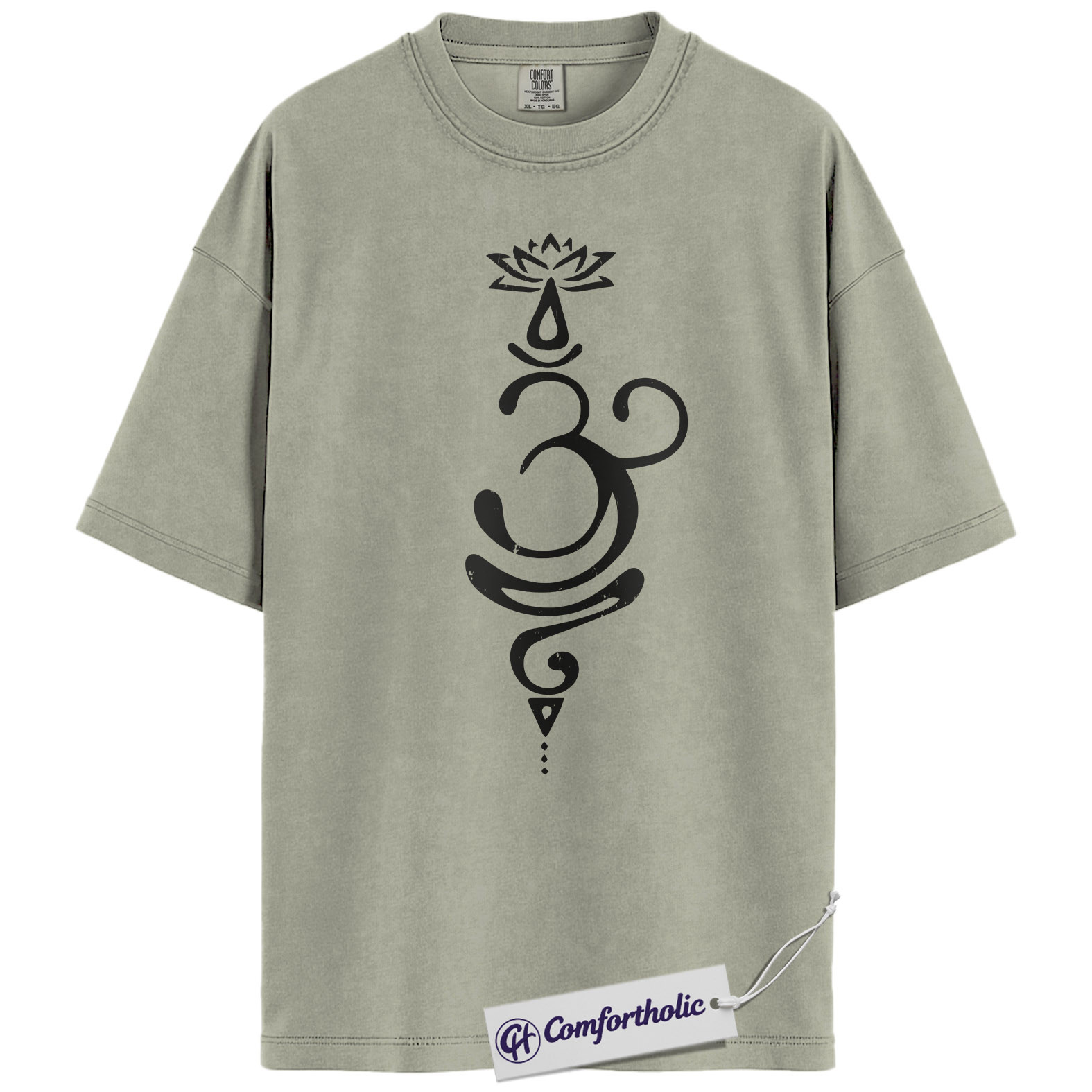 Om Symbol Shirt, Yoga Meditation Graphic Tee, Zen Spiritual T-Shirt, Mindfulness Gift for Yogis, Comfort Colors Shirt - Image 6