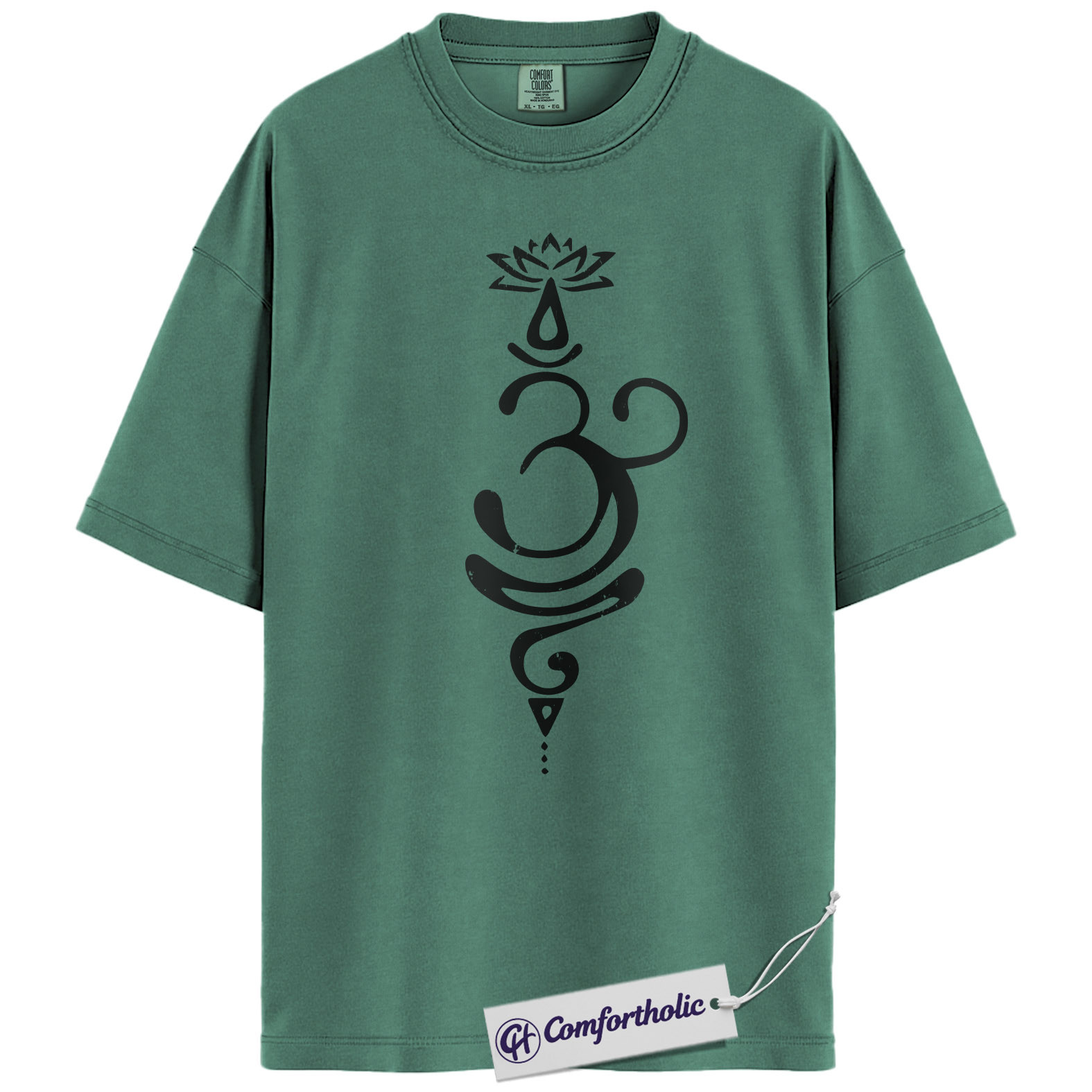 Om Symbol Shirt, Yoga Meditation Graphic Tee, Zen Spiritual T-Shirt, Mindfulness Gift for Yogis, Comfort Colors Shirt - Image 10