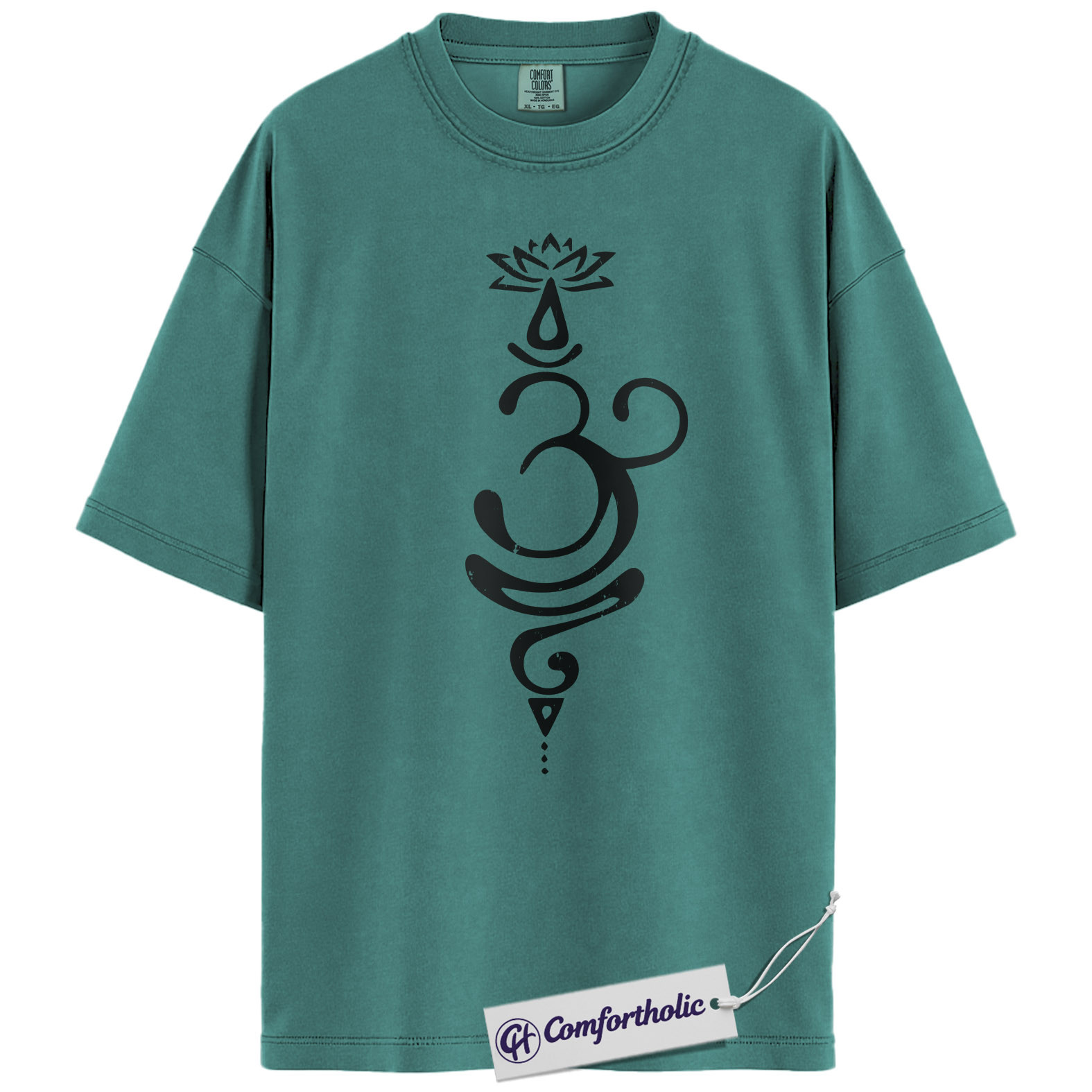 Om Symbol Shirt, Yoga Meditation Graphic Tee, Zen Spiritual T-Shirt, Mindfulness Gift for Yogis, Comfort Colors Shirt - Image 13