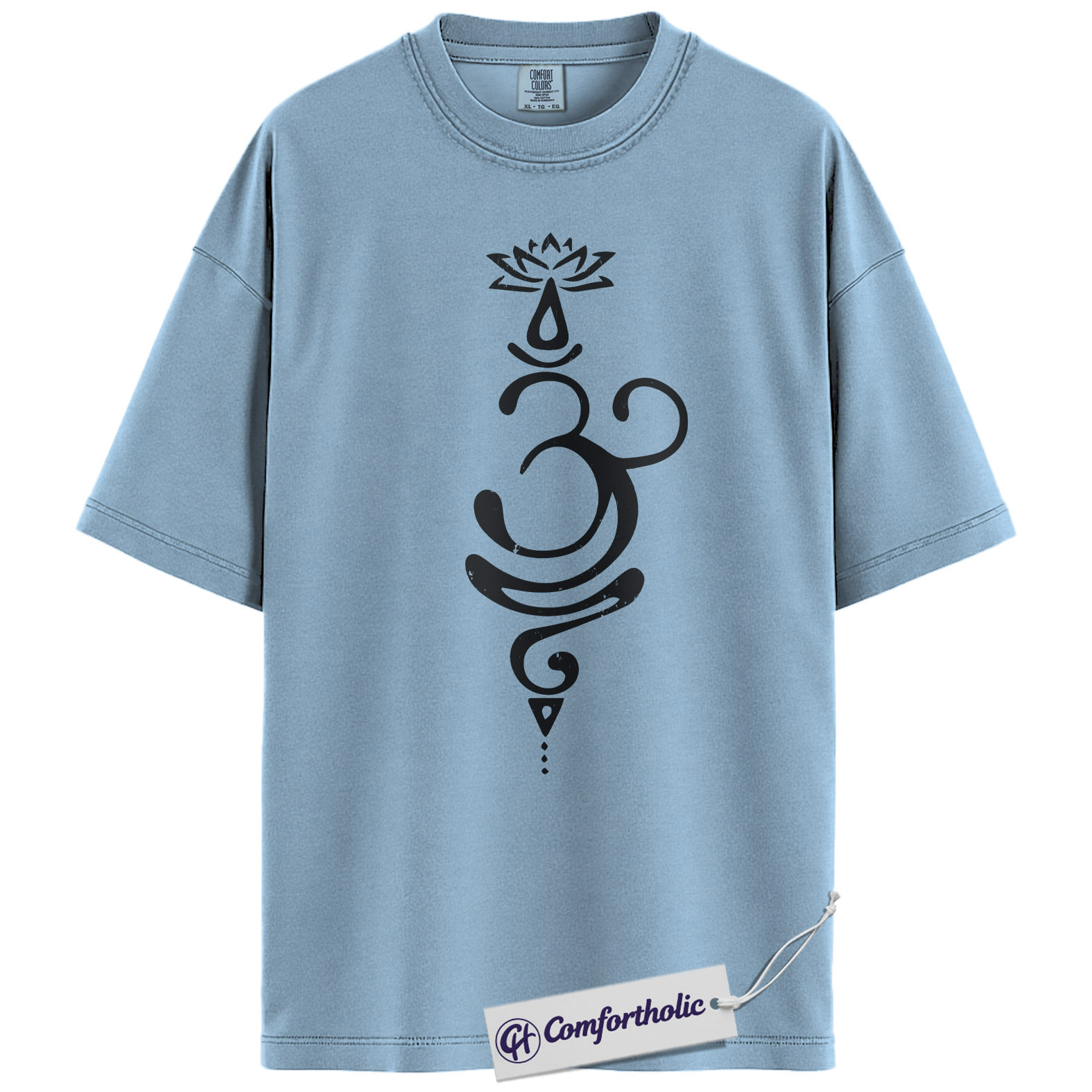 Om Symbol Shirt, Yoga Meditation Graphic Tee, Zen Spiritual T-Shirt, Mindfulness Gift for Yogis, Comfort Colors Shirt - Image 14