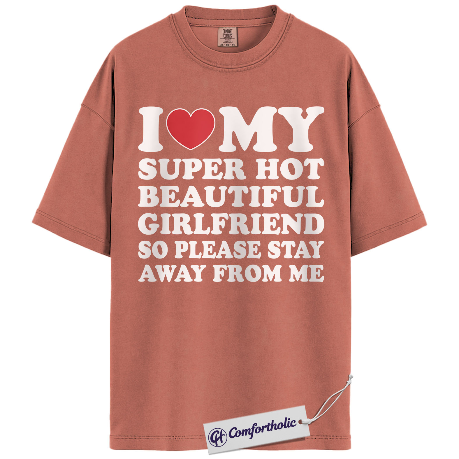 Funny Girlfriend Shirt, Sarcastic Boyfriend Quote Tee, Relationship Joke T-Shirt, Valentine Gift for Boyfriend, Comfort Colors Shirt - Image 7