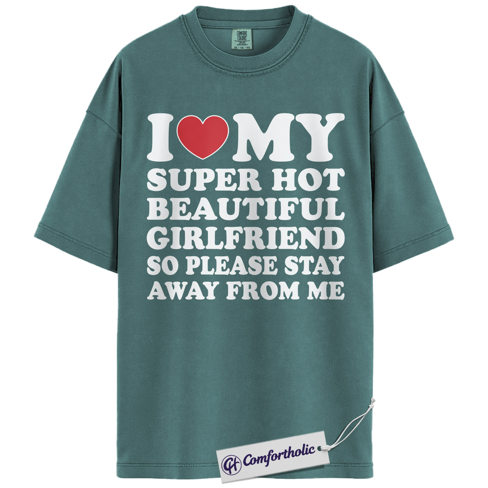 Funny Girlfriend Shirt, Sarcastic Boyfriend Quote Tee, Relationship Joke T-Shirt, Valentine Gift for Boyfriend, Comfort Colors Shirt - Image 11