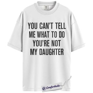 Alternative view of Funny Mom Quote Shirt, Bold Typography Sarcastic Graphic Tee, Parenting Humor Attitude T-Shirt, Gift for Moms & Sassy Women, Comfort Colors Shirt