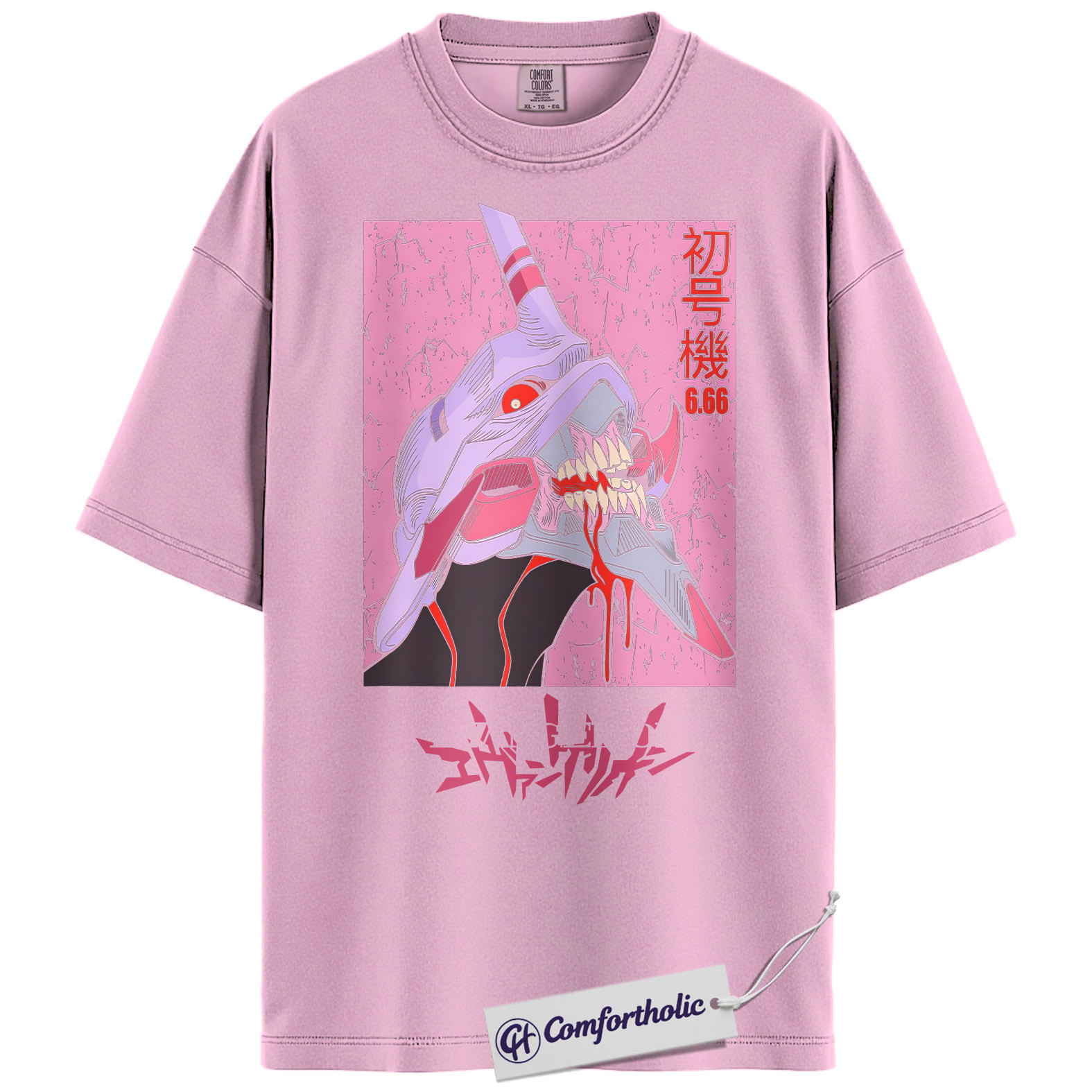 Neon Genesis Evangelion Shirt, Anime Graphic Tee, Comfort Colors Shirt - Image 5
