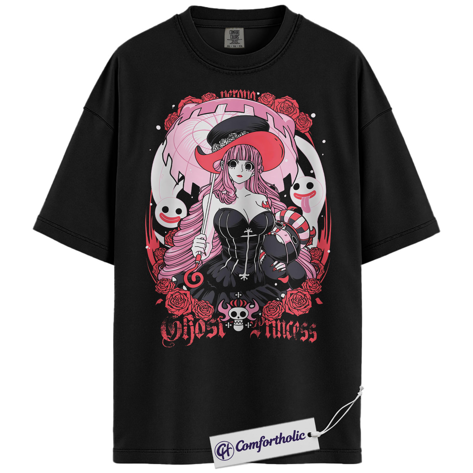 Perona Shirt, One Piece Shirt, Anime Graphic Tee, Comfort Colors Shirt