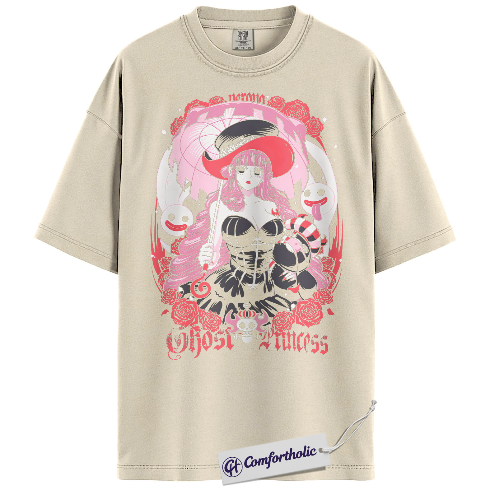 Perona Shirt, One Piece Shirt, Anime Graphic Tee, Comfort Colors Shirt - Image 3