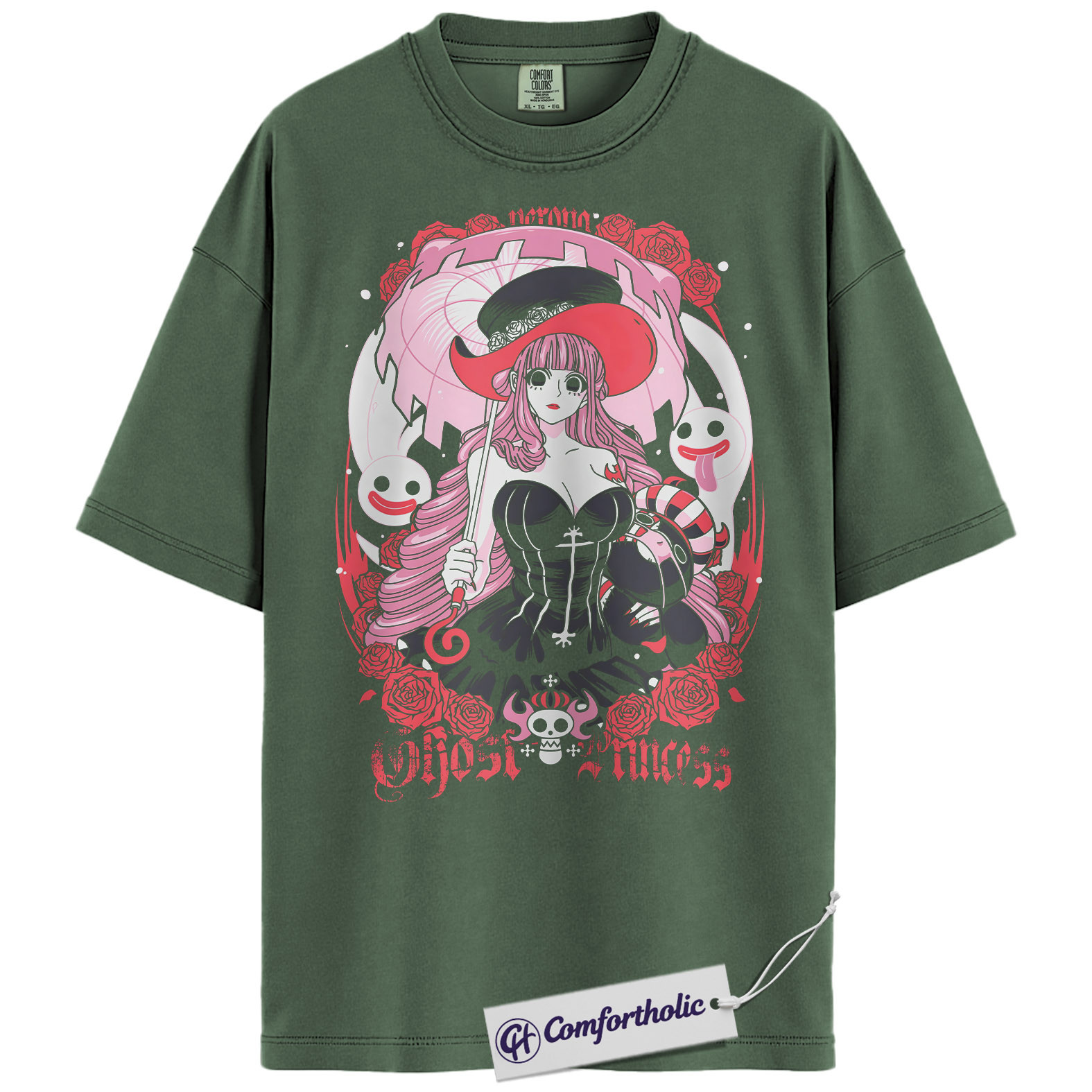 Perona Shirt, One Piece Shirt, Anime Graphic Tee, Comfort Colors Shirt - Image 4