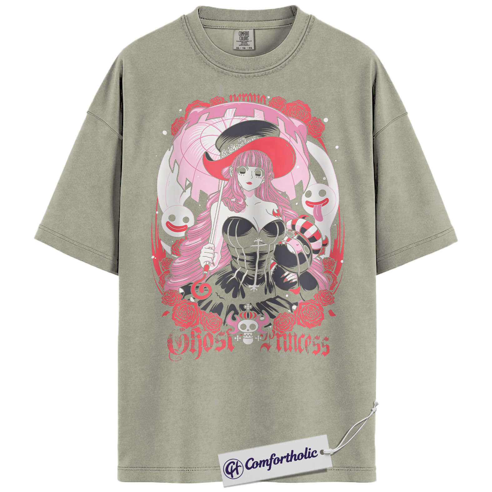 Perona Shirt, One Piece Shirt, Anime Graphic Tee, Comfort Colors Shirt - Image 5