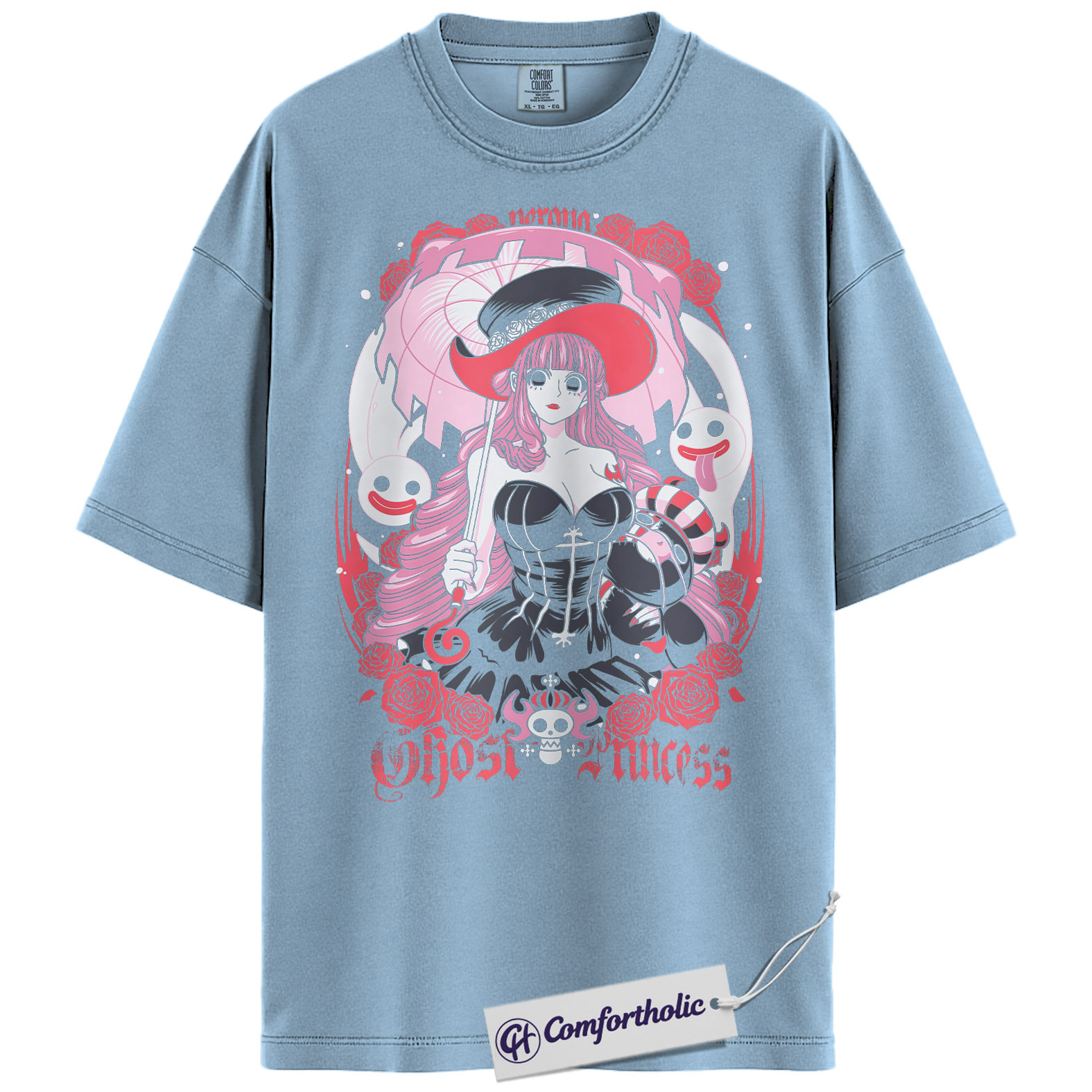 Perona Shirt, One Piece Shirt, Anime Graphic Tee, Comfort Colors Shirt - Image 13