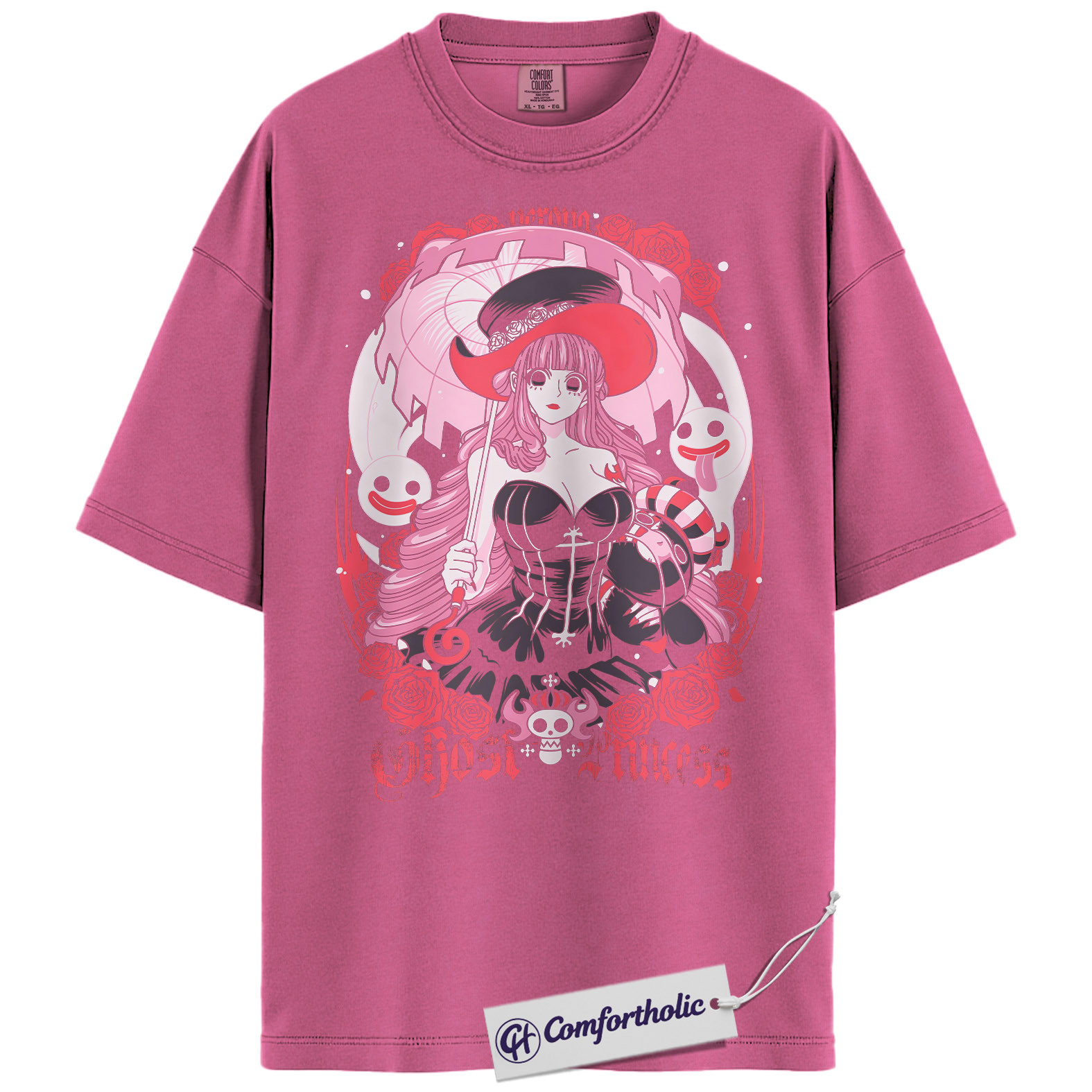 Perona Shirt, One Piece Shirt, Anime Graphic Tee, Comfort Colors Shirt - Image 15