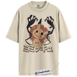 Mimikyu Shirt, Pokemon Shirt, Anime Graphic Tee, Comfort Colors Shirt