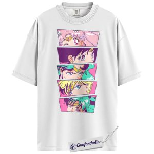 Alternative view of Sailor Moon Shirt, Anime Graphic Tee, Comfort Colors Shirt