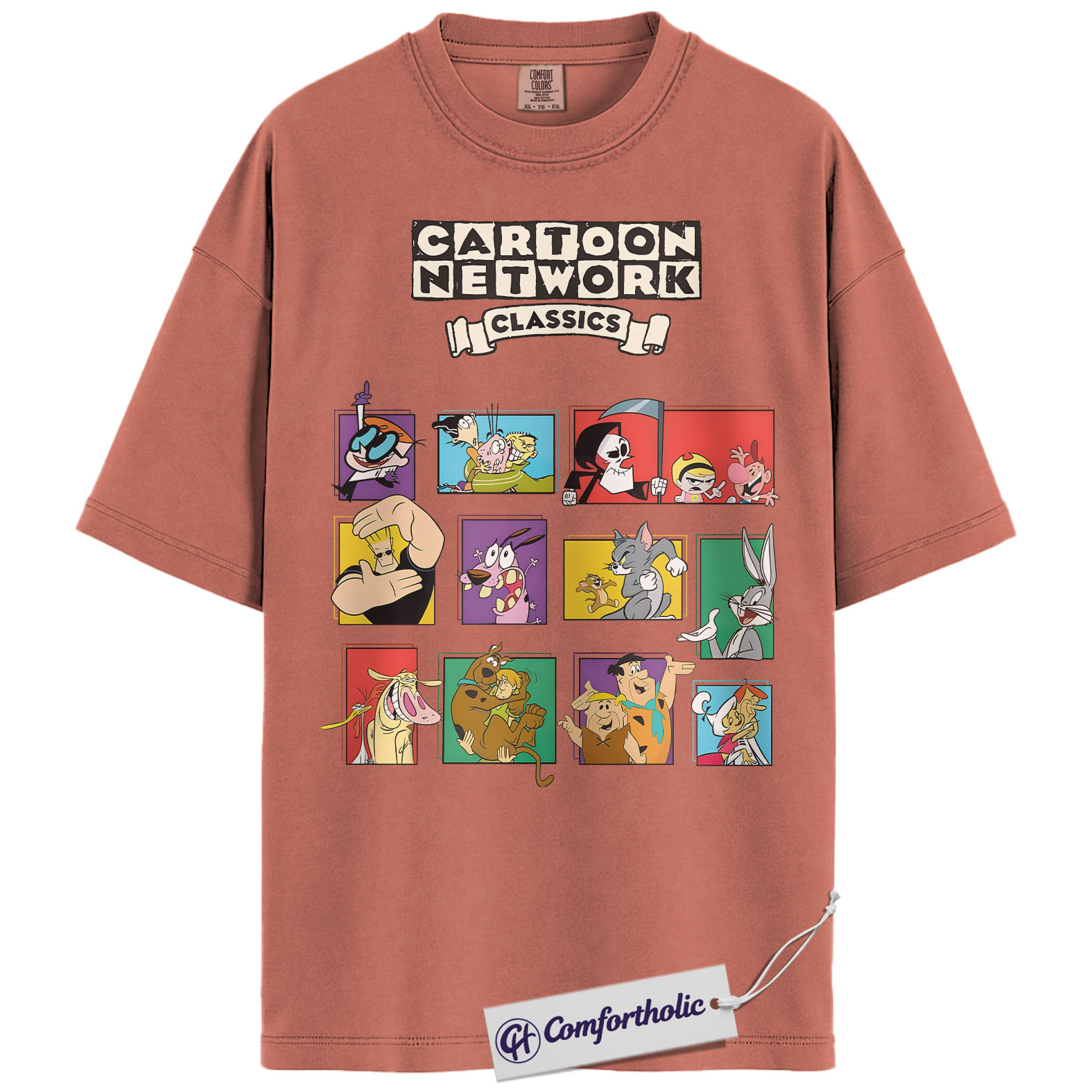 Cartoon Netword 90's Shirt, Anime Graphic Tee, Comfort Colors Shirt - Image 7