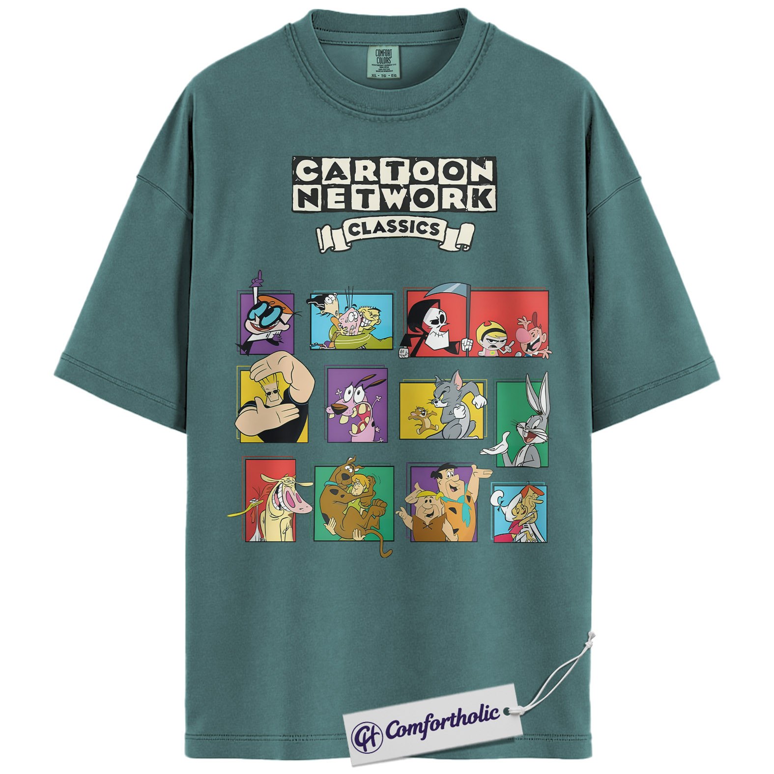 Cartoon Netword 90's Shirt, Anime Graphic Tee, Comfort Colors Shirt - Image 11