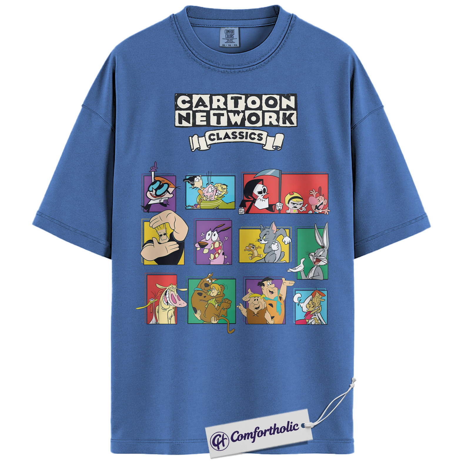 Cartoon Netword 90's Shirt, Anime Graphic Tee, Comfort Colors Shirt - Image 12