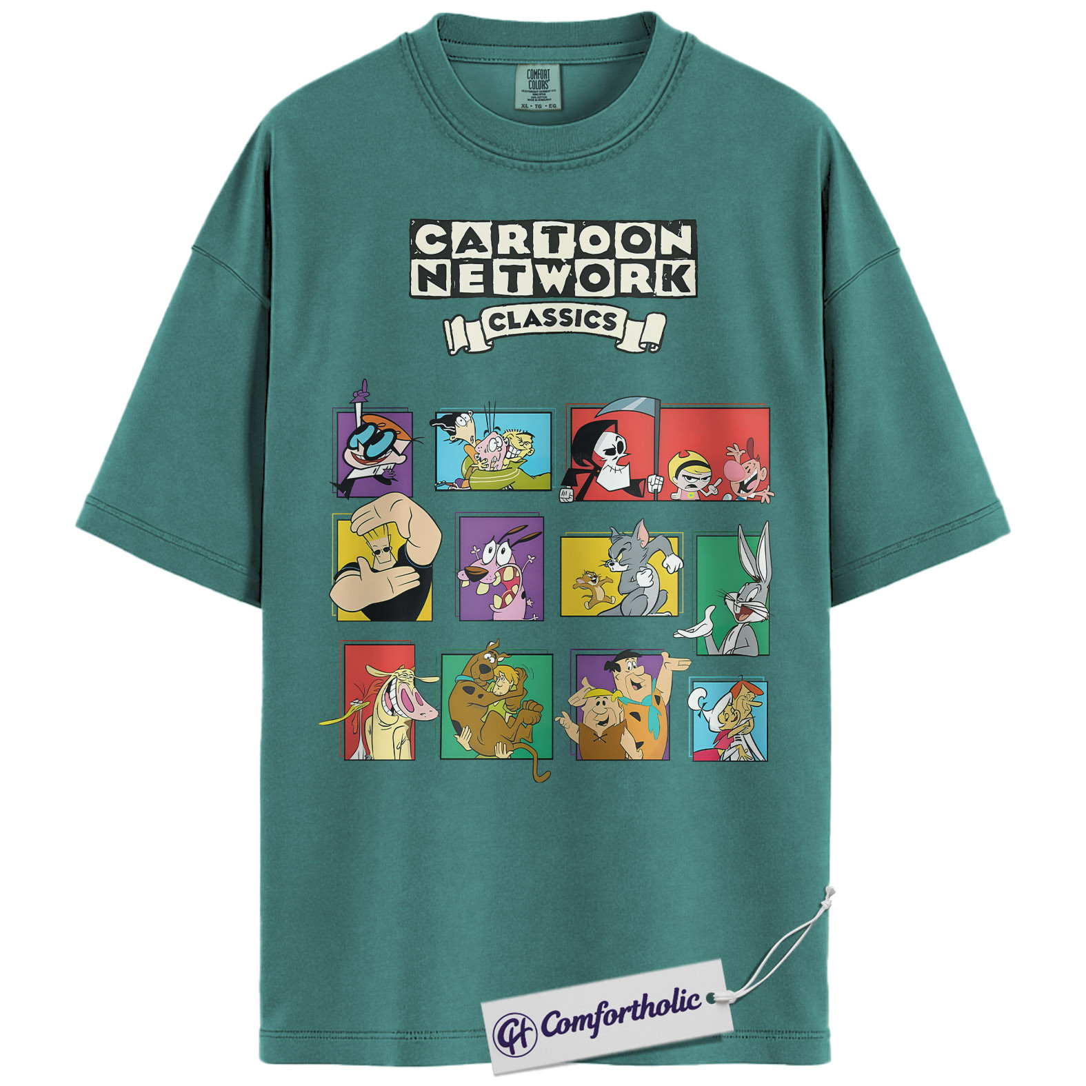 Cartoon Netword 90's Shirt, Anime Graphic Tee, Comfort Colors Shirt - Image 13