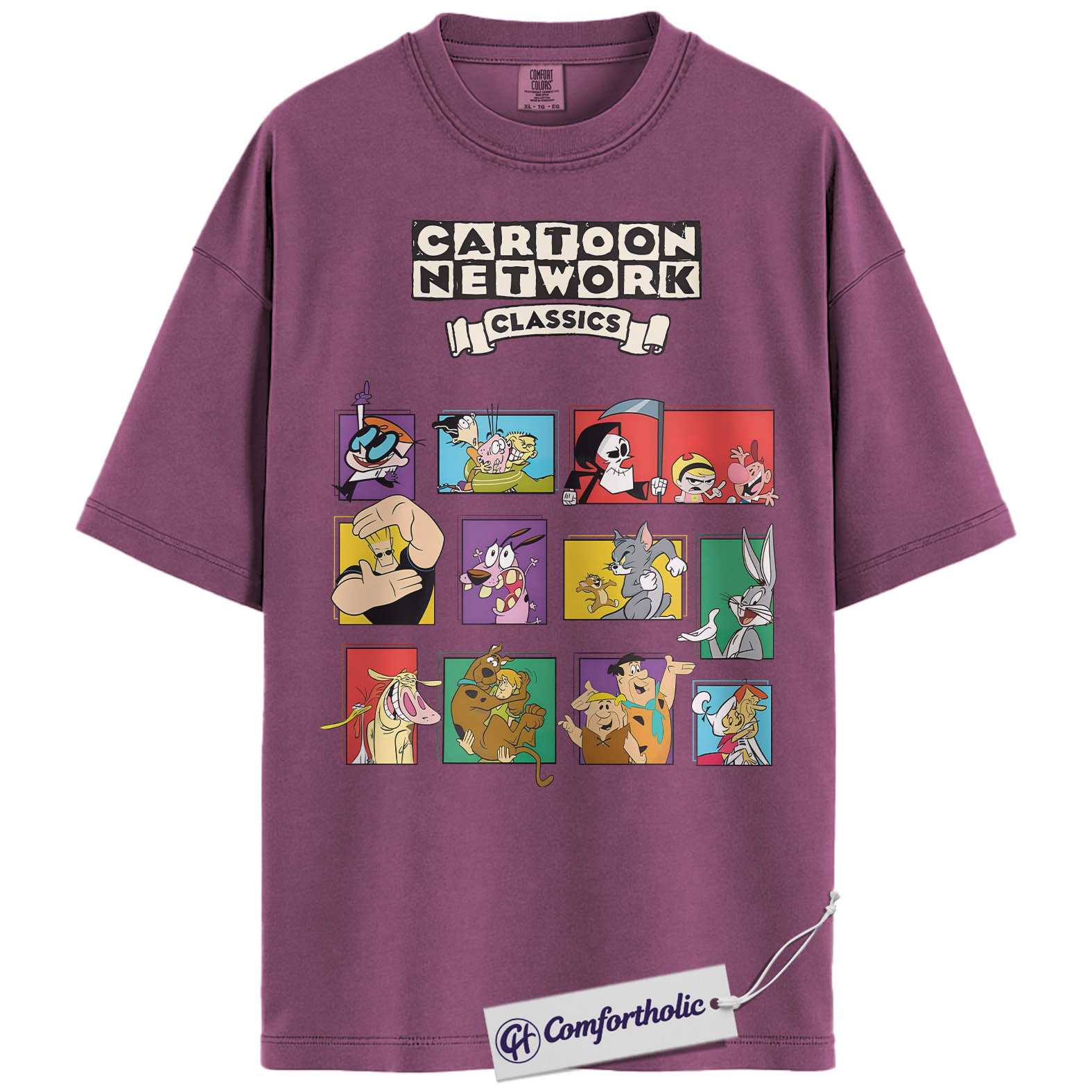 Cartoon Netword 90's Shirt, Anime Graphic Tee, Comfort Colors Shirt - Image 15
