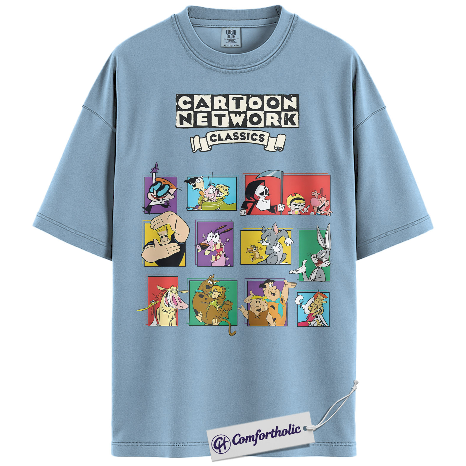 Cartoon Netword 90's Shirt, Anime Graphic Tee, Comfort Colors Shirt - Image 14