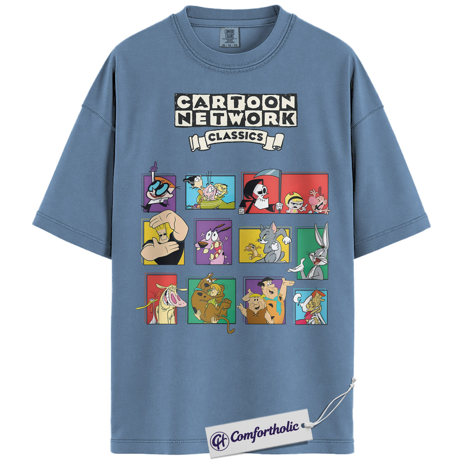 Cartoon Netword 90's Shirt, Anime Graphic Tee, Comfort Colors Shirt - Image 17