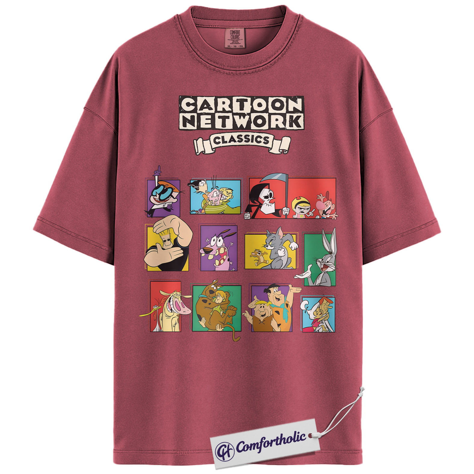 Cartoon Netword 90's Shirt, Anime Graphic Tee, Comfort Colors Shirt - Image 18