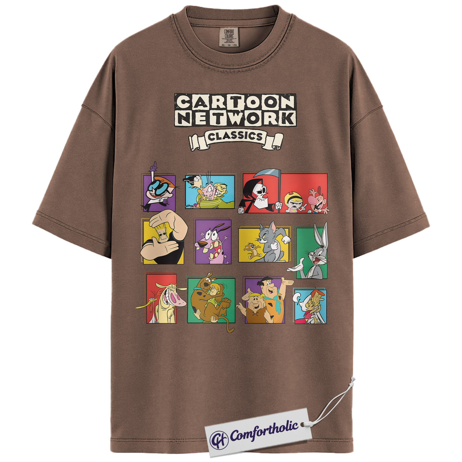 Cartoon Netword 90's Shirt, Anime Graphic Tee, Comfort Colors Shirt - Image 19