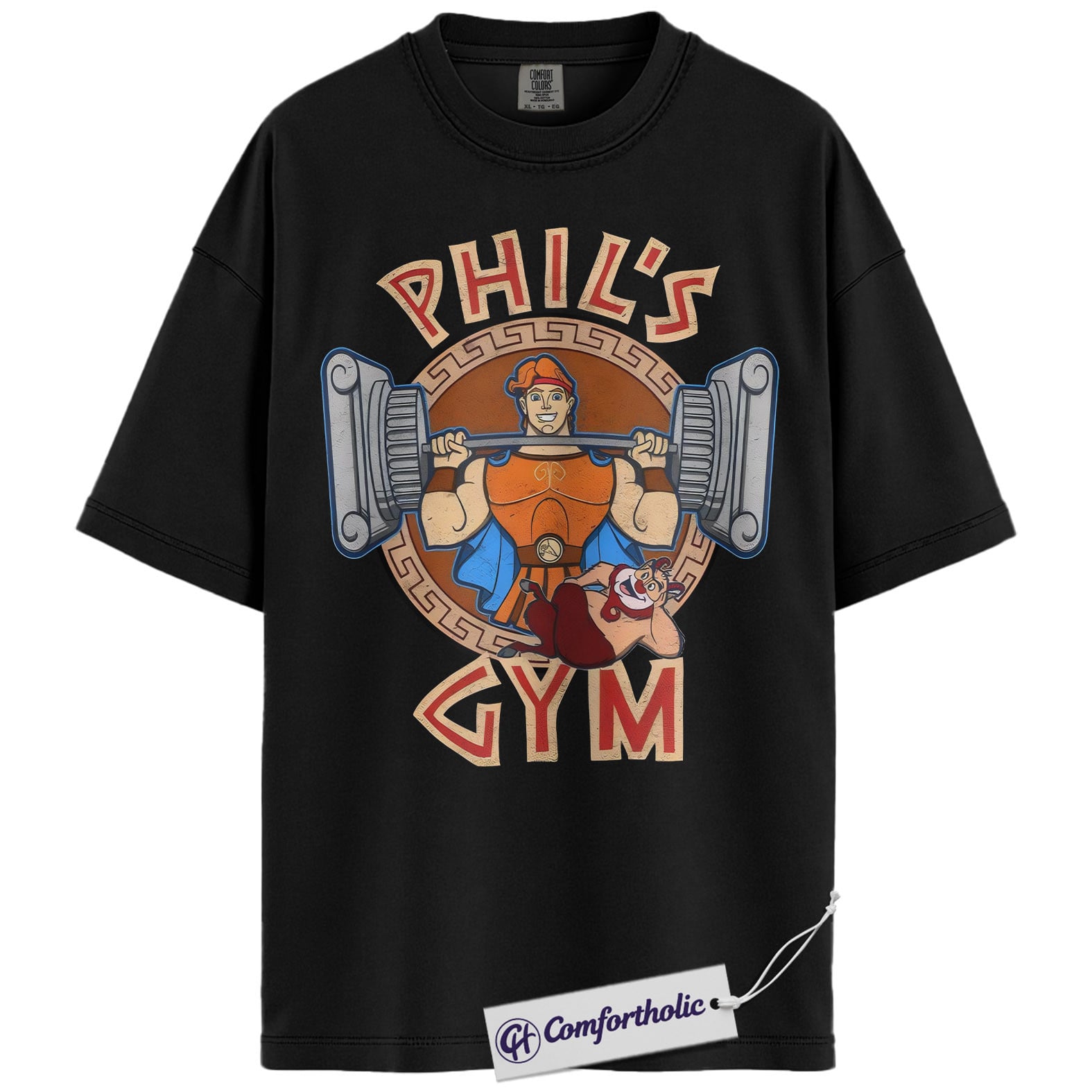 Hercules Shirt, Gym Shirt, Anime Graphic Tee, Comfort Colors Shirt - Image 3