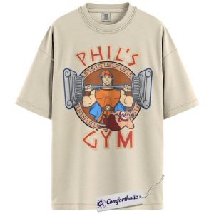 Hercules Shirt, Gym Shirt, Anime Graphic Tee, Comfort Colors Shirt