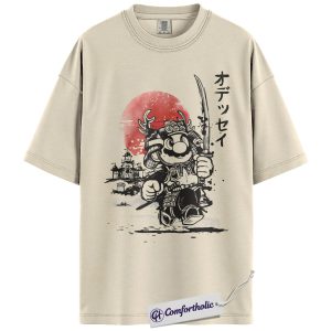 Samurai Super Mario Shirt, Game Graphic Tee, Comfort Colors Shirt