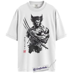 Alternative view of Wolverine Shirt, X-Men Shirt, Marvel Comics Graphic Tee, Comfort Colors Shirt