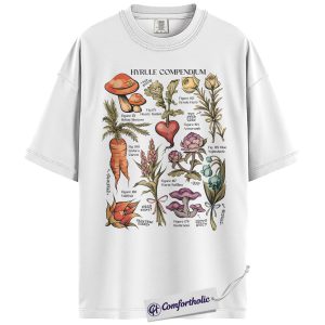 Alternative view of The Legend of Zelda Breath of the Wild Shirt, Unisex Gaming T-Shirt, BOTW Link Adventure Graphic Tee, Hyrule Fantasy Gamer Gift, Comfort Colors Shirt