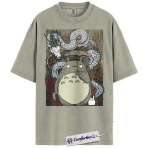 Haku Shirt, Spirited Away Shirt, My Neighbor Totoro Shirt, Studio Ghibli Shirt, Anime Graphic Tee, Comfort Colors Shirt