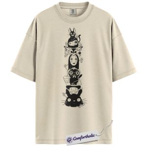 Studio Ghibli Shirt, Anime Graphic Tee, Comfort Colors Shirt