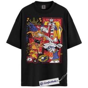 Agumon Shirt, Greymon Shirt, MetalGreymon Shirt, Digimon Shirt, Anime Graphic Tee, Comfort Colors Shirt
