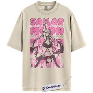 Usagi Tsukino Shirt, Sailor Moon Shirt, Anime Graphic Tee, Comfort Colors Shirt