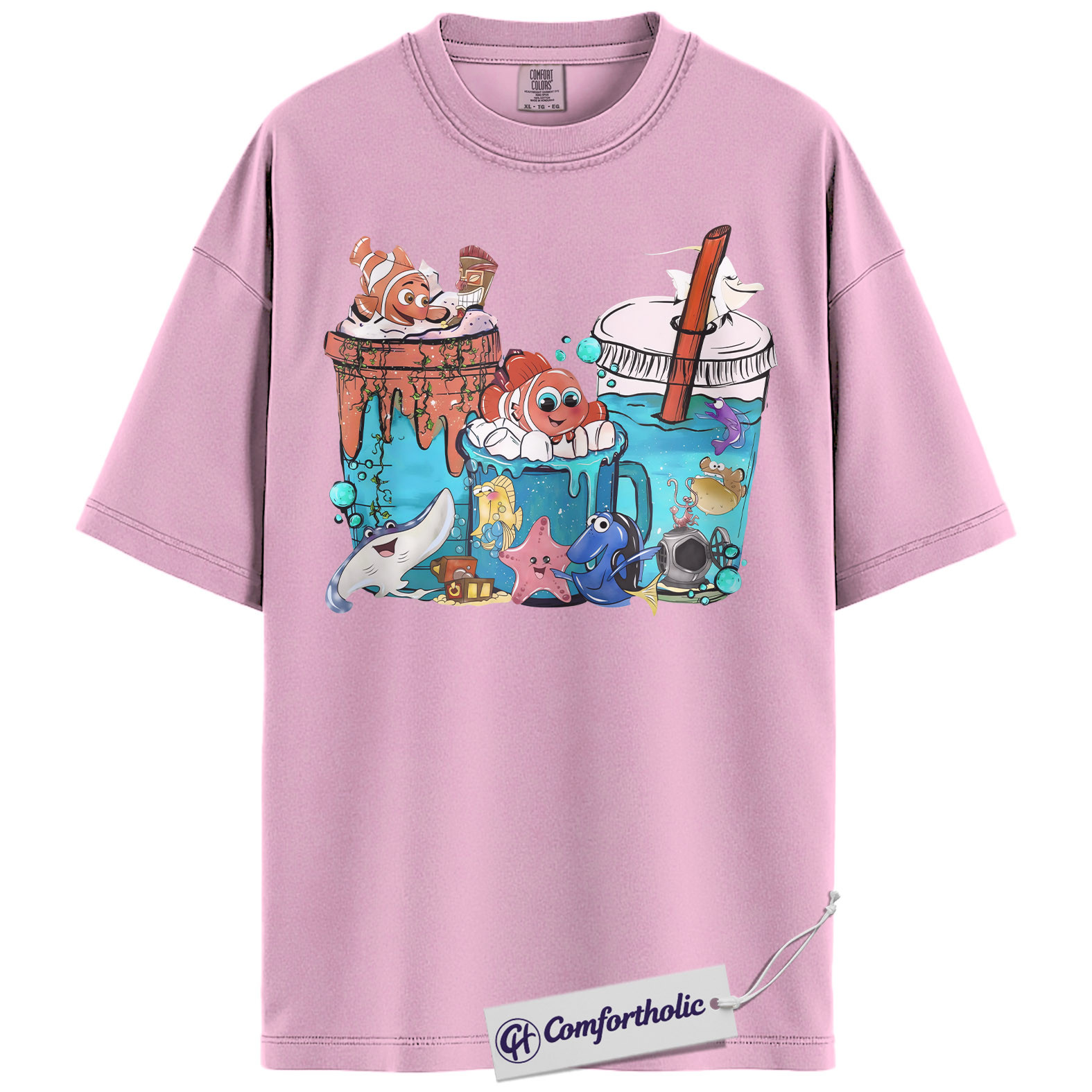 Finding Nemo Shirt, Anime Graphic Tee, Comfort Colors Shirt - Image 9