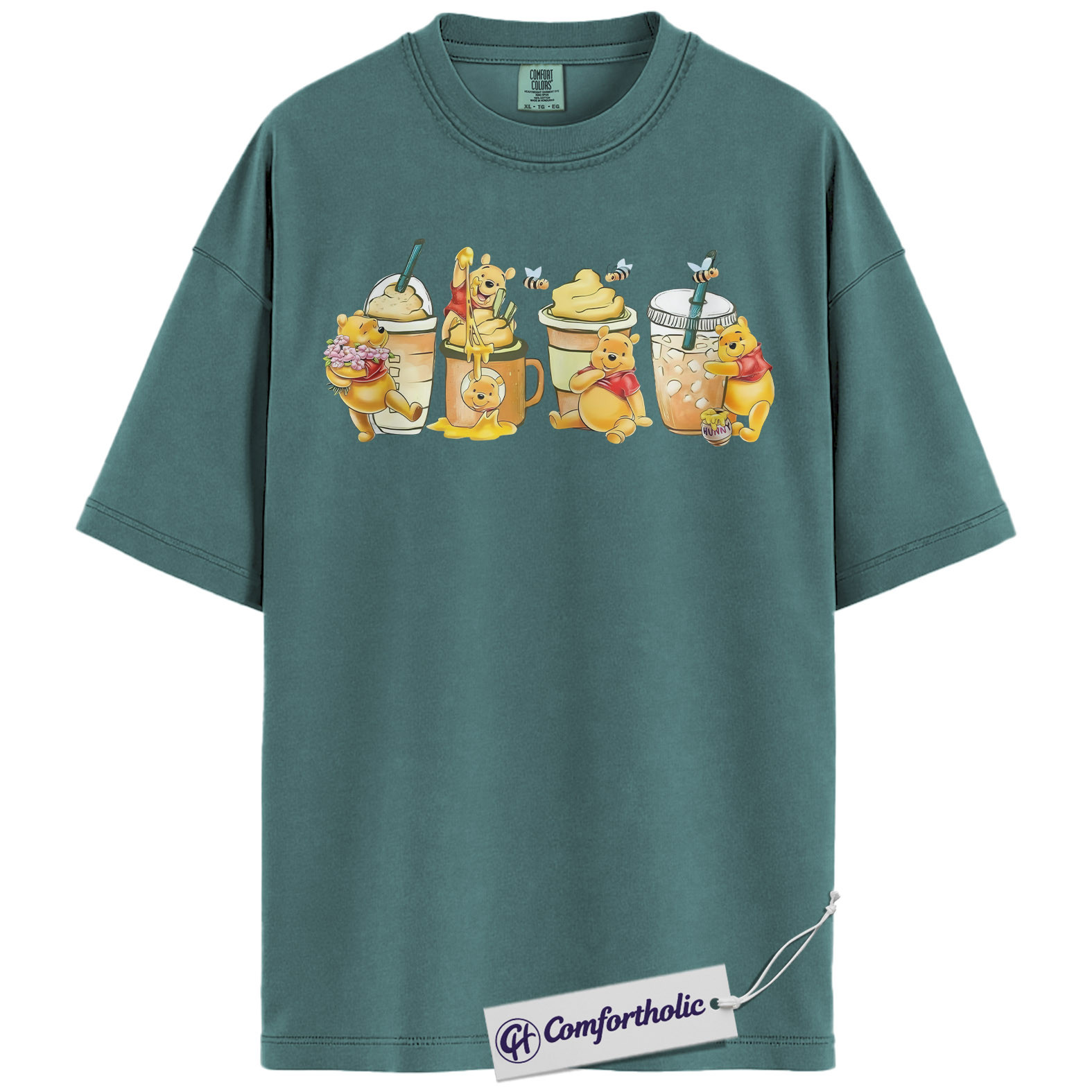 Winnie the Pooh Shirt, Anime Graphic Tee, Comfort Colors Shirt - Image 12