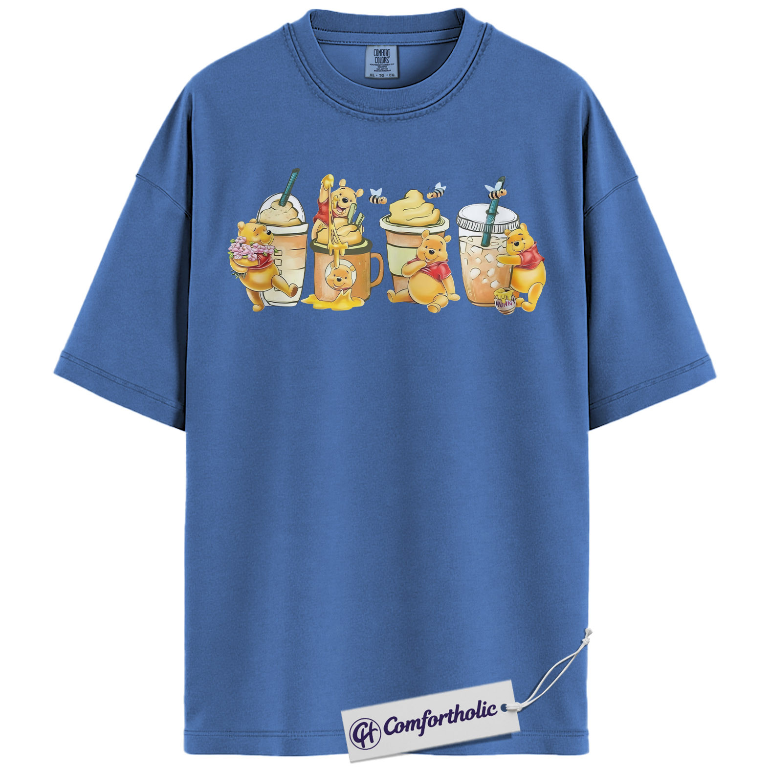 Winnie the Pooh Shirt, Anime Graphic Tee, Comfort Colors Shirt - Image 13