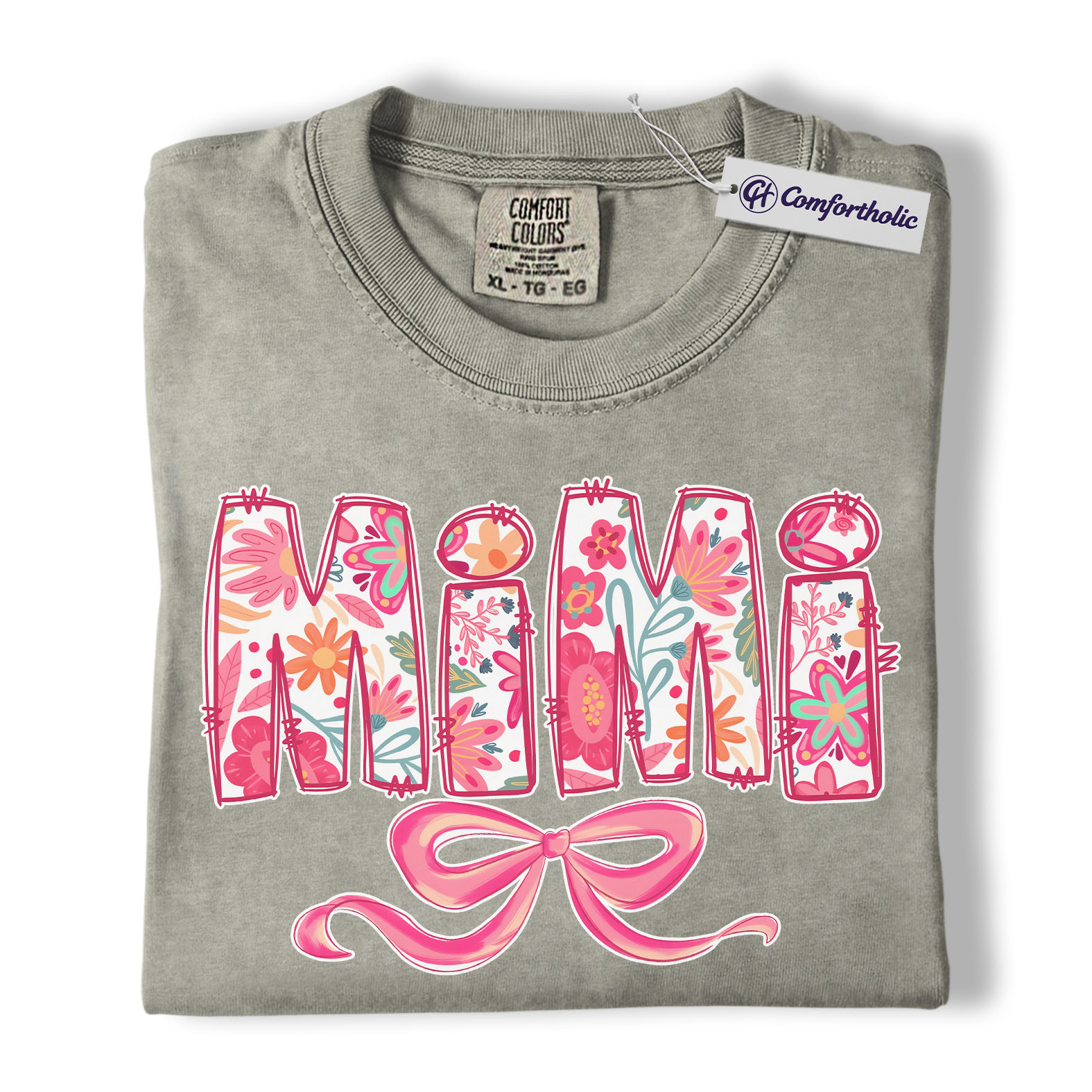 St Patrick’s Day Mama Shirt, Cute Checkered Shamrock Graphic Tee, Lucky Irish Mom T-Shirt, St Paddy’s Day Gift for Mom, Comfort Colors Shirt - Image 7