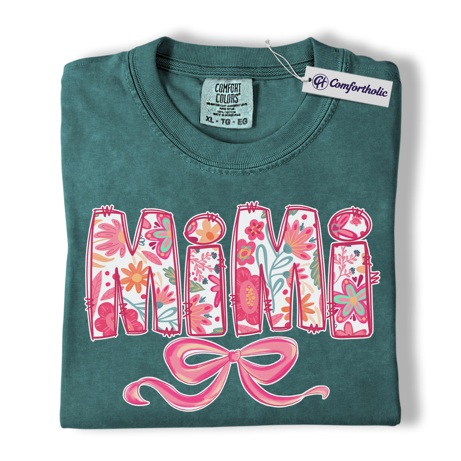 St Patrick’s Day Mama Shirt, Cute Checkered Shamrock Graphic Tee, Lucky Irish Mom T-Shirt, St Paddy’s Day Gift for Mom, Comfort Colors Shirt - Image 11