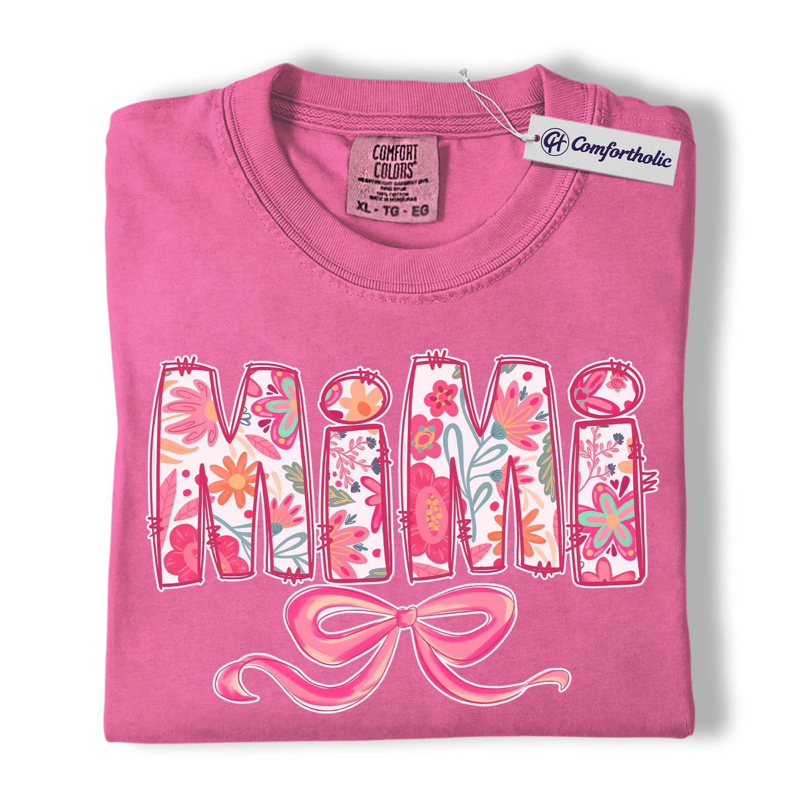 St Patrick’s Day Mama Shirt, Cute Checkered Shamrock Graphic Tee, Lucky Irish Mom T-Shirt, St Paddy’s Day Gift for Mom, Comfort Colors Shirt - Image 16