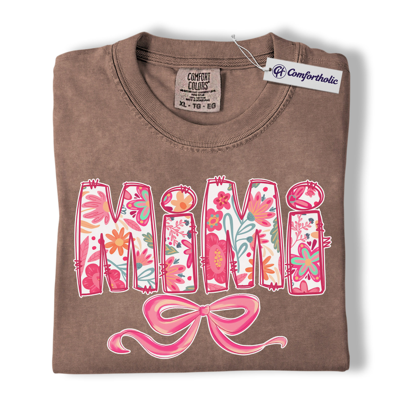 St Patrick’s Day Mama Shirt, Cute Checkered Shamrock Graphic Tee, Lucky Irish Mom T-Shirt, St Paddy’s Day Gift for Mom, Comfort Colors Shirt - Image 19