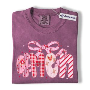 Valentine Amen Shirt, Pink Heart Christian Graphic Tee, Faith Love Jesus T-Shirt, Valentine's Day Gift for Women, Comfort Colors Shirt