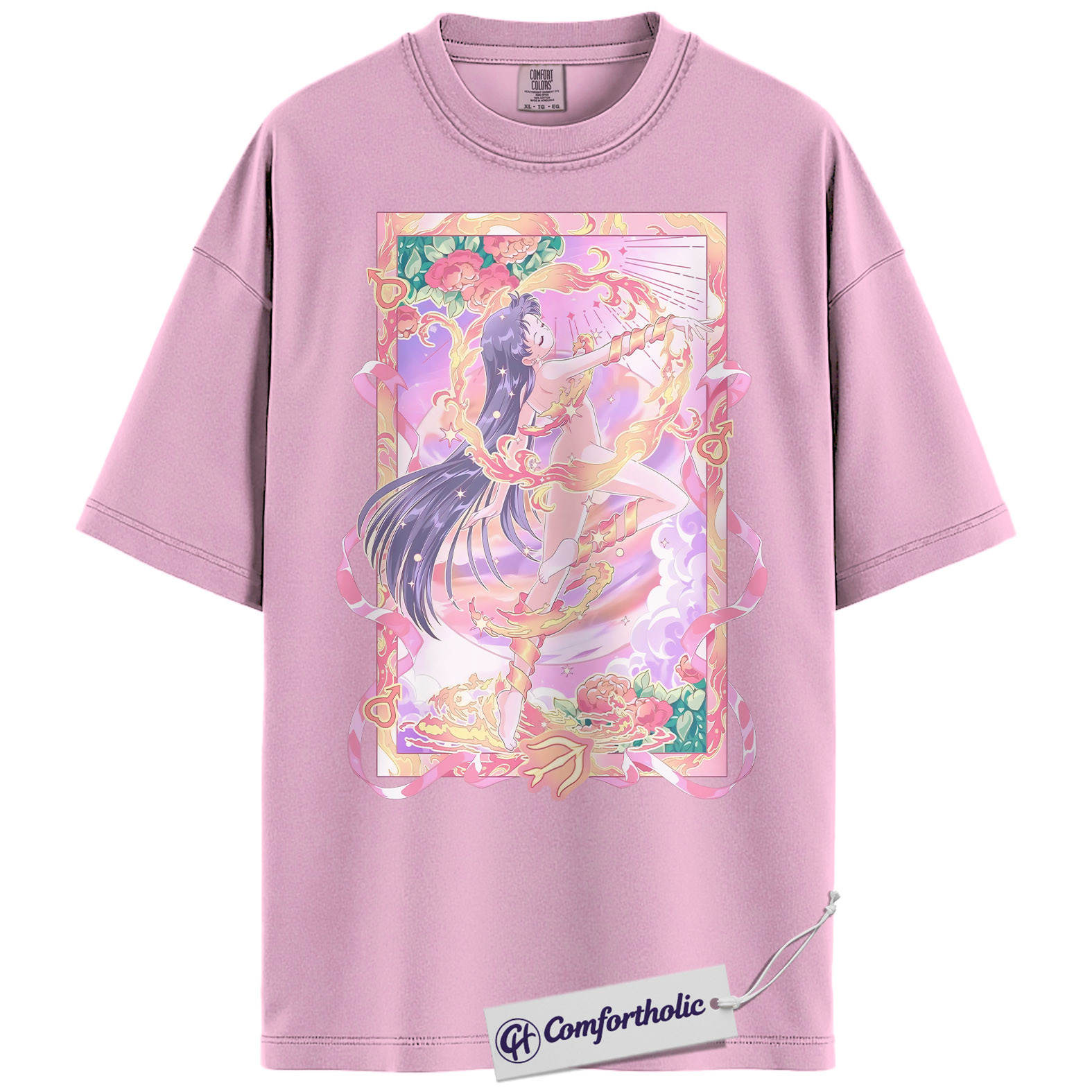 Rei Hino Shirt, Sailor Mars Shirt, Sailor Moon Shirt, Anime Graphic Tee, Comfort Colors Shirt