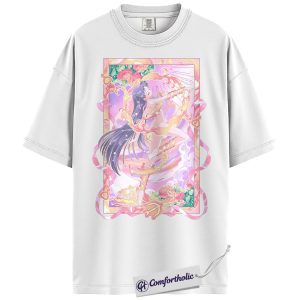 Alternative view of Rei Hino Shirt, Sailor Mars Shirt, Sailor Moon Shirt, Anime Graphic Tee, Comfort Colors Shirt