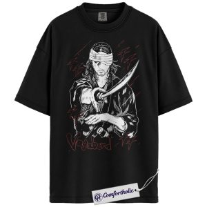 Musashi Miyamoto Shirt, Vagabond Shirt, Anime Graphic Tee, Comfort Colors Shirt