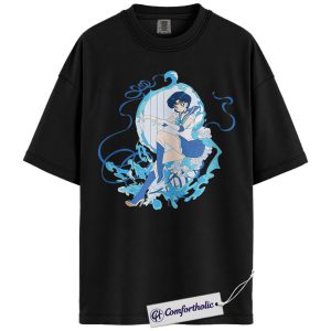 Alternative view of Makoto Kino Shirt, Sailor Jupiter Shirt, Sailor Moon Shirt, Anime Graphic Tee, Comfort Colors Shirt