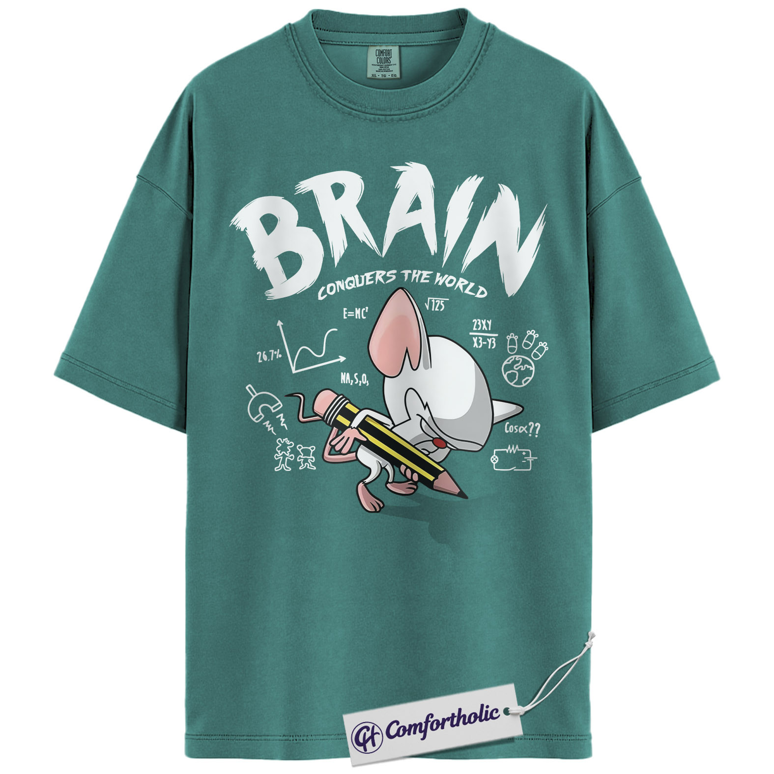 Pinky and the Brain Shirt, Anime Graphic Tee, Comfort Colors Shirt - Image 10
