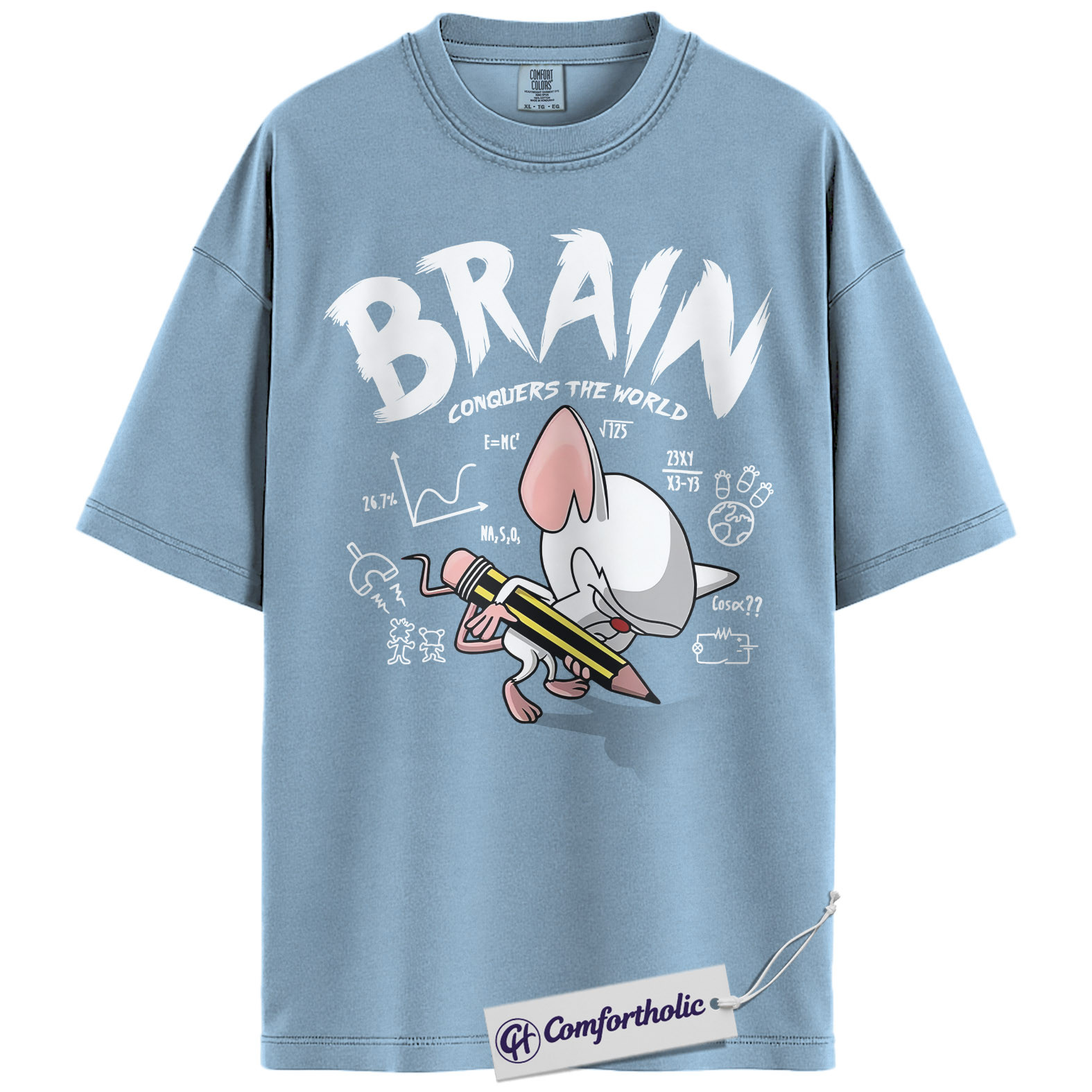 Pinky and the Brain Shirt, Anime Graphic Tee, Comfort Colors Shirt - Image 11